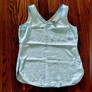 Light Blue Sleeveless Top